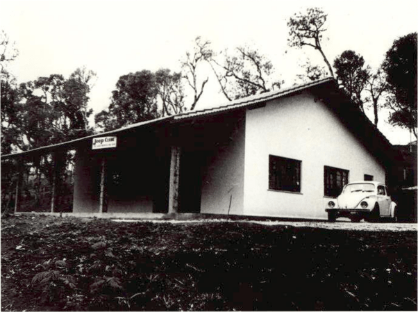 Sede em fase de construção - 1991