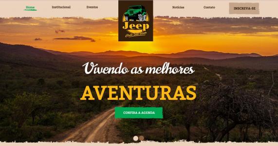 Novo website do Jeep Clube São Bento