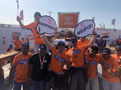 Idali Bosse é campeão do Rally dos Sertões